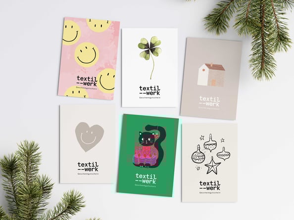 Desktop-Geschenkgutscheinmockup